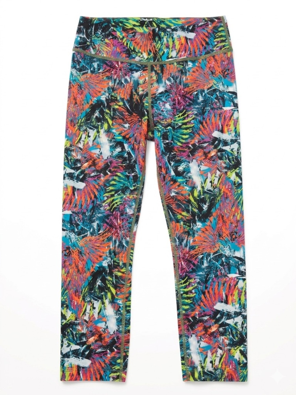 Zumba Fitness Neon Tropical Print Leggings
